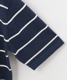 JOSEPH ABBOUD MOUNTAIN 【SPACE／UNISEX】OGコットンストレッチボーダー ニットTシャツ