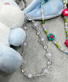 WEGO ビーズストラップキーホルダーB