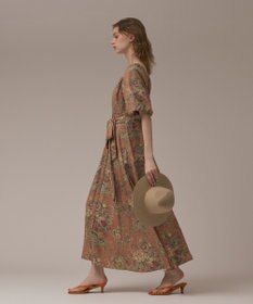 GRACE CONTINENTAL ヴィンテージフラワープリントワンピース