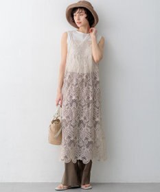 23区 【先行予約】ペイズリーレース キャミソールワンピース
