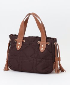 LA BAGAGERIE グリッドキルティングトート