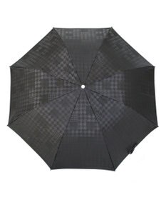 槇田商店 monotone 千鳥チェック ブラック 折りたたみ傘