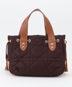 LA BAGAGERIE グリッドキルティングトート