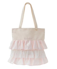 Maison de FLEUR フロントフリルトートバッグ