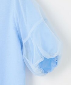 組曲 【人気につき新色追加！】チュールスリーブ カットソー