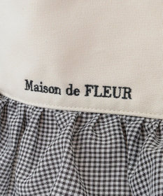 Maison de FLEUR フロントフリルトートバッグ
