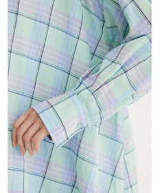 Green Parks チェック柄シャツチュニック