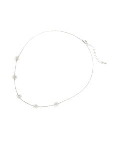 earth music&ecology ビーズフラワーネックレス