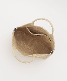 russet 《かごバッグ》インドラフィア2WAYトートバッグ(TI-368)