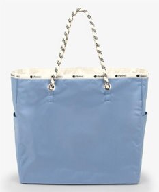 LeSportsac LARGE 2 WAY TOTE/2ウェイスレートブルー/パールシャイン
