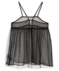 Green Parks リバーシブルチュールビスチェ