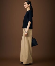 自由区 S テクスチャージャージーレーシー カットソー