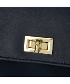 UNBILLION VERYコラボ ペルケ perche / ミニ牛革フラップナイロントートバック