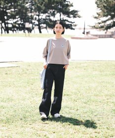 SHARE PARK LADIES 【UVカット・吸水速乾・ストレッチ・軽量 】エンブレムショートTシャツ（S・Mサイズ）