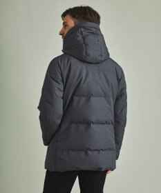 GOTAIRIKU 【仕事で着用可】MINOTECH メランジラミネート ダウンコート(23年モデル)