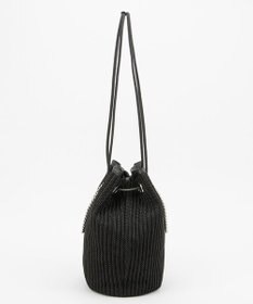 LeSportsac CHAIN CROCHET MED BUCKET/ブラッククロシェ