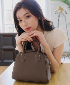 Tiaclasse 【本革】2WAYステッチハンドバッグ