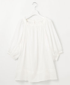 23区 【SLOW/一部店舗限定】コットンローンウェーブ ブラウス