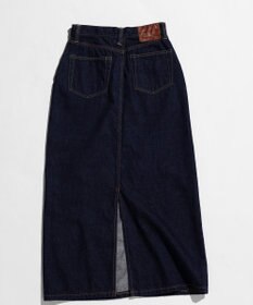 LENO DENIM SKIRT　デニムマキシスカート
