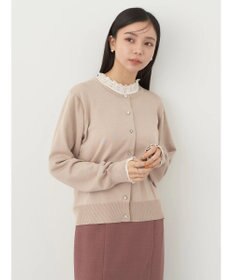 earth music&ecology いろいろ釦クルーネックカーディガン