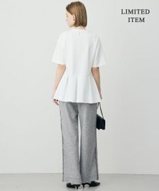 ICB 【WEB限定】 ライトダンボール ペプラムプルオーバー