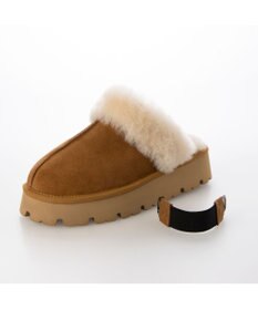 MODE ET JACOMO <carino>本革ムートンサボ