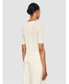 JOSEPH クリスピーレーヨン　ショートスリーブニット