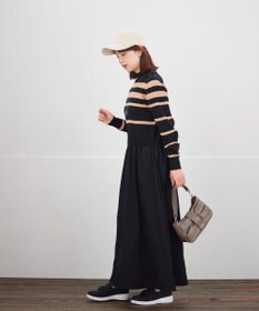 Tiaclasse ニットドッキングワンピース