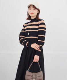 Tiaclasse ニットドッキングワンピース