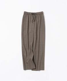 23区 L 【洗える】ドライ2WAYストレッチ チェック ワイド パンツ
