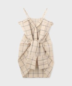 GRACE CONTINENTAL オーガン2WAYシャツ