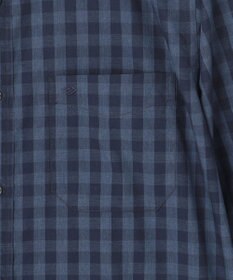 JOSEPH ABBOUD 【キングサイズ・綿100％】メランジギンガムチェック シャツ