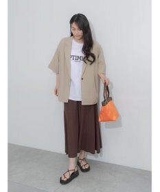 Te chichi シンプルロゴプリントBIGTシャツ《2026 SUMMER LOOK item》