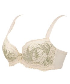 BRADELIS New York 【BRADELIS New York/ 育乳補整ブラ・STEP2 寄せる】ローズステップ2ブラ24A1  谷間を作ってキープする補正ブラ