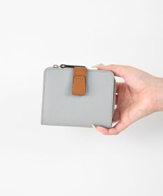 Atelier nuu 日本製 noble L字ファスナー二つ折りウォレット