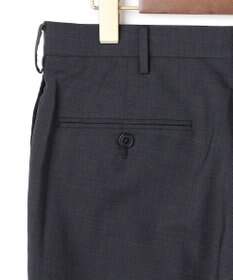 J.PRESS MEN 【KING SIZE】【洗える / 高通気性 / ストレッチ性 / 防シワ】プレーンウィーブ スラックス / ノータック