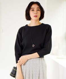 自由区 S 【WEB限定カラーあり・洗える】ドライコットンハイゲージプルオーバー ニット