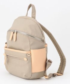 Y'SACCS 【ナイロンタフタ×リサイクルレザー】デイリーミニリュック