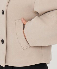 uncrave 【撥水】プルーフ メルトン スタンドネック コート（uncrave STANDARD）