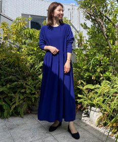 UNFILO 【新色追加】スタイルアップニット ワンピース