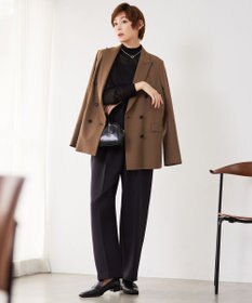 ICB 【洗える】ヴィスコースシアー ハイネックプルオーバー