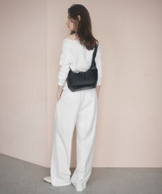 TOPKAPI 【TREASURE TOPKAPI】スムースレザー コンビ 2way ショルダー バッグ