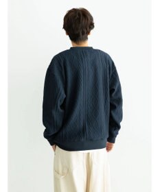 CRAFT STANDARD BOUTIQUE ケーブル柄カットプルオーバー1