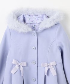 ANY KIDS 【フード取り外し可能】ウールライクコート