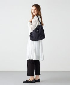 LA BAGAGERIE 【MONICA】クリンクルナイロン　ドロスト2WAYバッグ