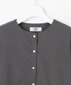 J.PRESS LADIES L グログランジャージー カーディガン