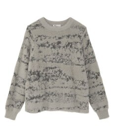 CRAFT STANDARD BOUTIQUE ニュアンス柄フェザーニットプルオーバー