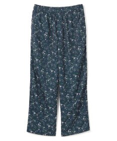 UNFILO MENS ボタニカルプリント イージーテーパードパンツ