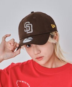 WEGO 【ユニセックス着用ITEM】別注NEWERA　9FORTY　　linestone