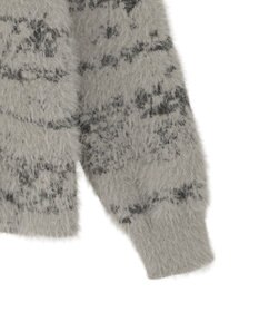 CRAFT STANDARD BOUTIQUE ニュアンス柄フェザーニットプルオーバー